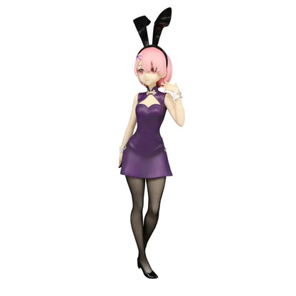 Re:zero Starting Life In Another World - Ram E Rem Chinese Bunny Girl Ii Originale Furyu Action
