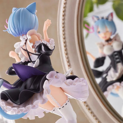Re:zero Starting Life In Another World - Rem Neko Maid Action Figure