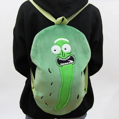 Rick E Morty - Cetriolo Zaino Peluche Morbido Peluches