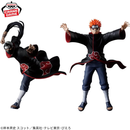 Naruto Shippuden - Pain e Kakuzu Action Figure Bandai Banpresto Vibration Stars