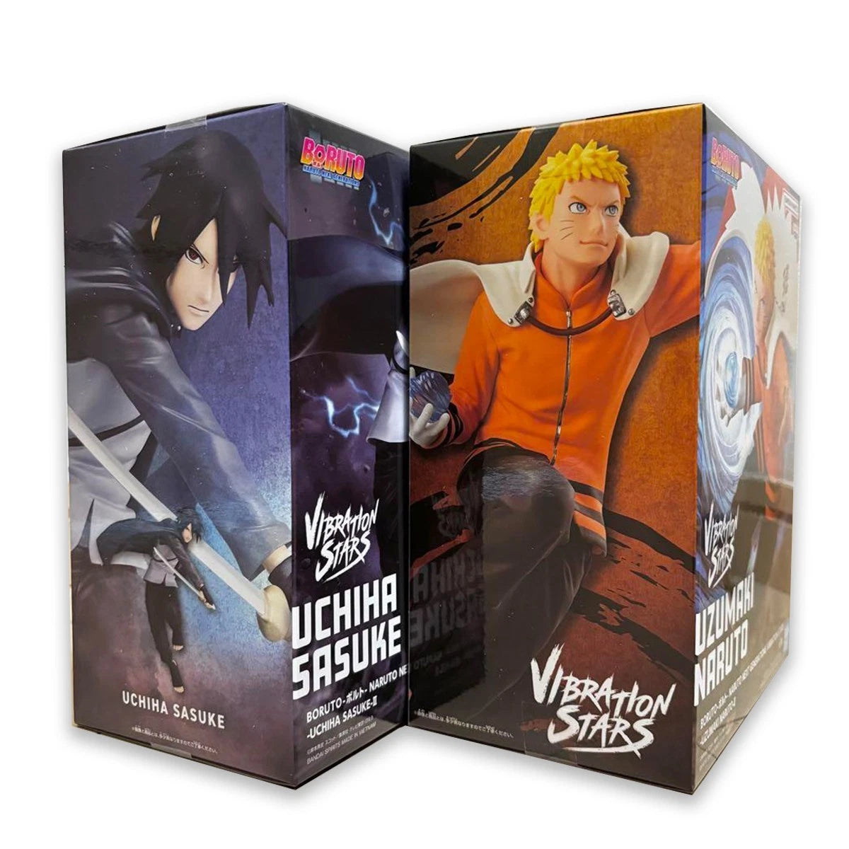 Boruto: Naruto Next Generation - Naruto, Sasuke Action Figure Bandai Banpresto Vibration Stars