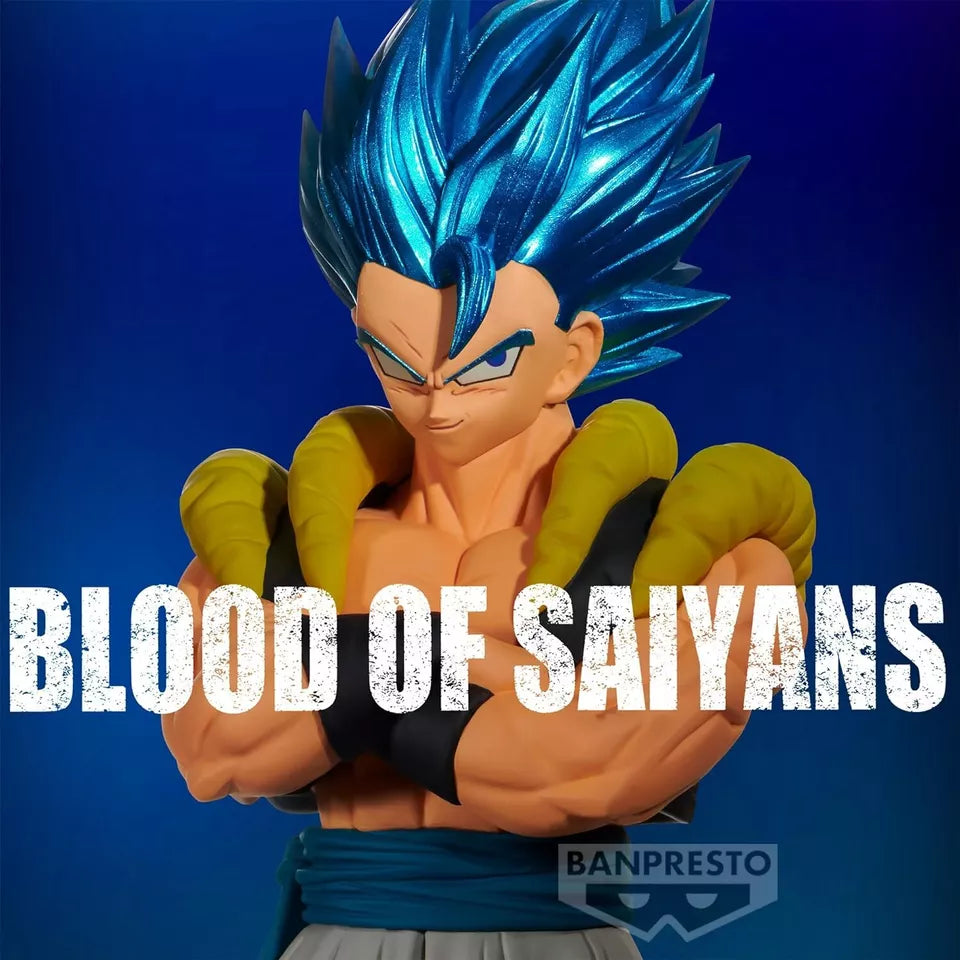 Dragon Ball Super - Super Gogeta SSG Blue Action Figure Bandai Banpresto Blood of Saiyans