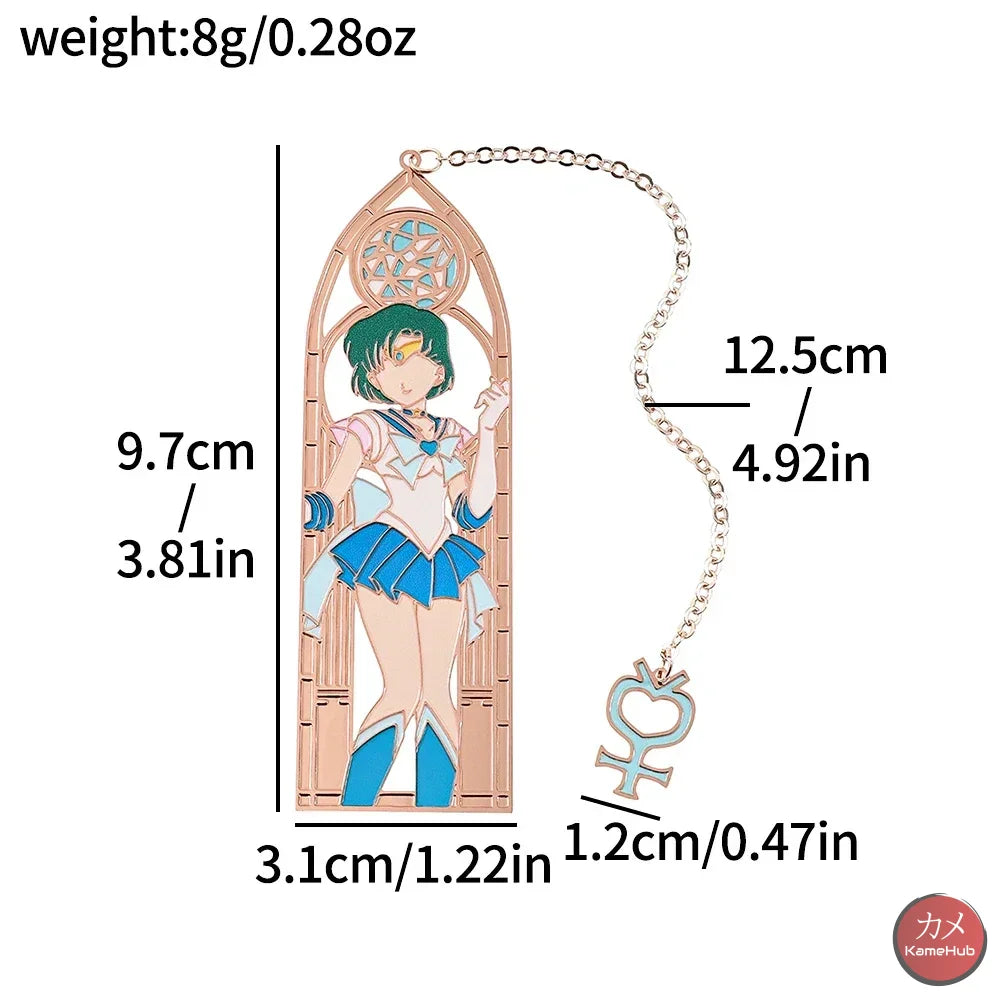 Sailor Moon - Segnalibri in Metallo Sailor Merury Accessori