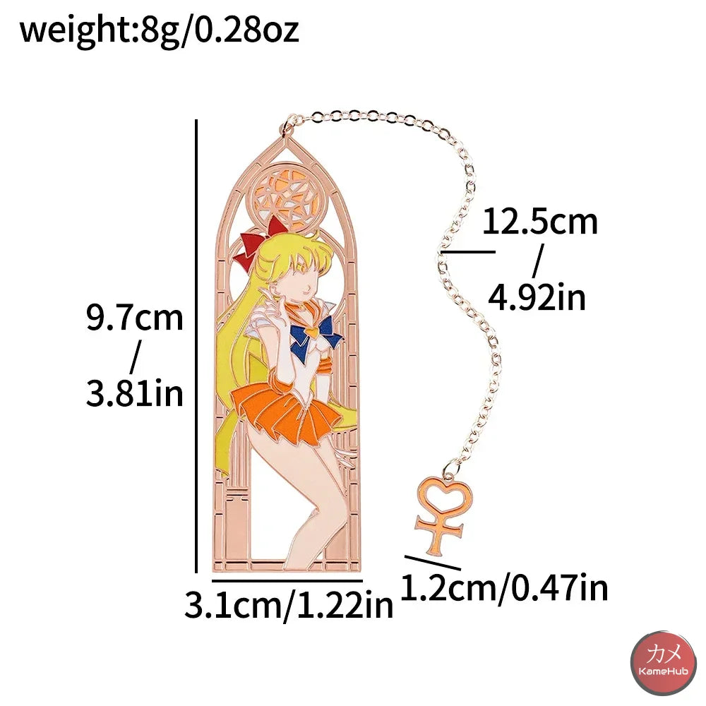 Sailor Moon - Segnalibri in Metallo Sailor Venus Accessori