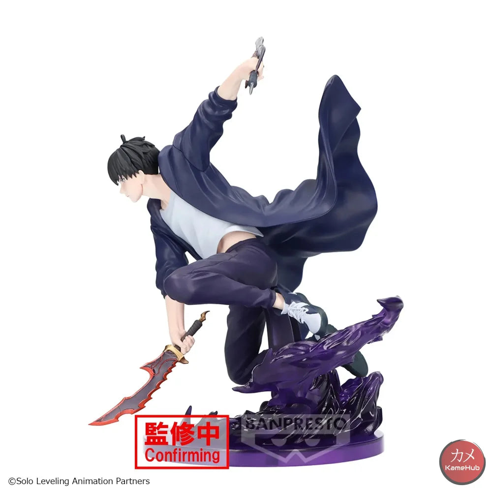 Solo Leveling - Sung Jinwoo Action Figure Bandai Banpresto Excite Motions