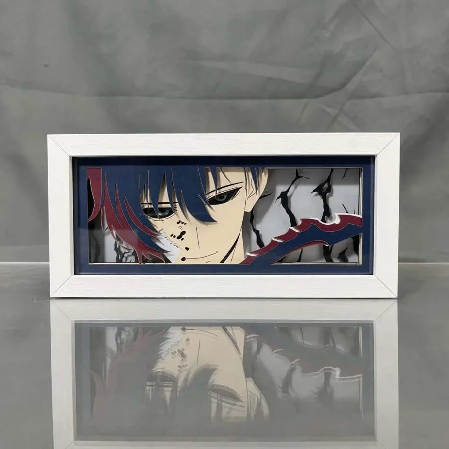 Solo Leveling - Sung Jinwoo Anime Light Box 3D Con Luce Led Gadget