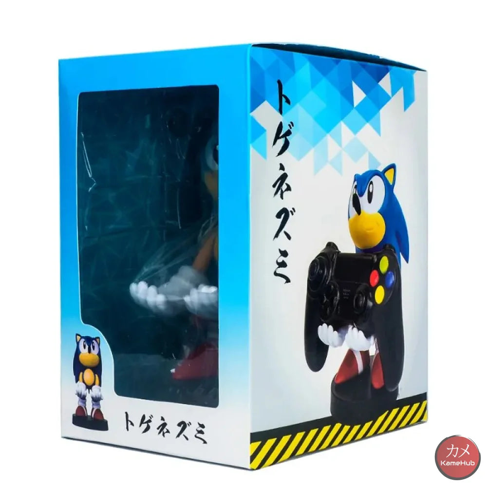 Sonic The Hedgehog - Action Figure / Supporto Per Joystick Gadget