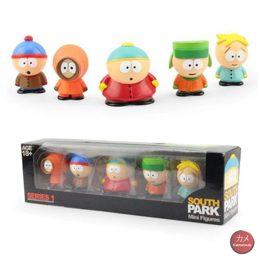 South Park - Cartman Kyle Stan Kenny E Butters Mini Action Figure 6Cm