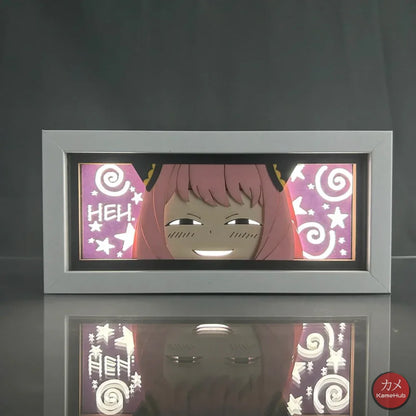 Spy x Family - Anya e Yor Forger Light Box 3D con Luce Led Anya Forger / 1 Colore Predefinito Gadget