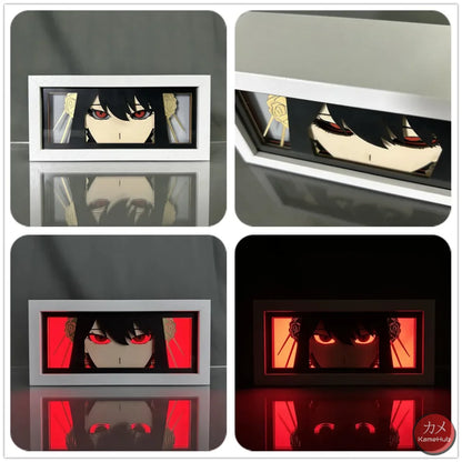 Spy x Family - Anya e Yor Forger Light Box 3D con Luce Led Yor Forger / 16 Colori con Telecomando Gadget