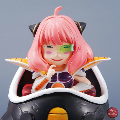 Spy x Family X Dragon Ball Z - Anya Forger Lord Frieza Cosplay Action Figure - Anya Forger 16cm - Action Figure