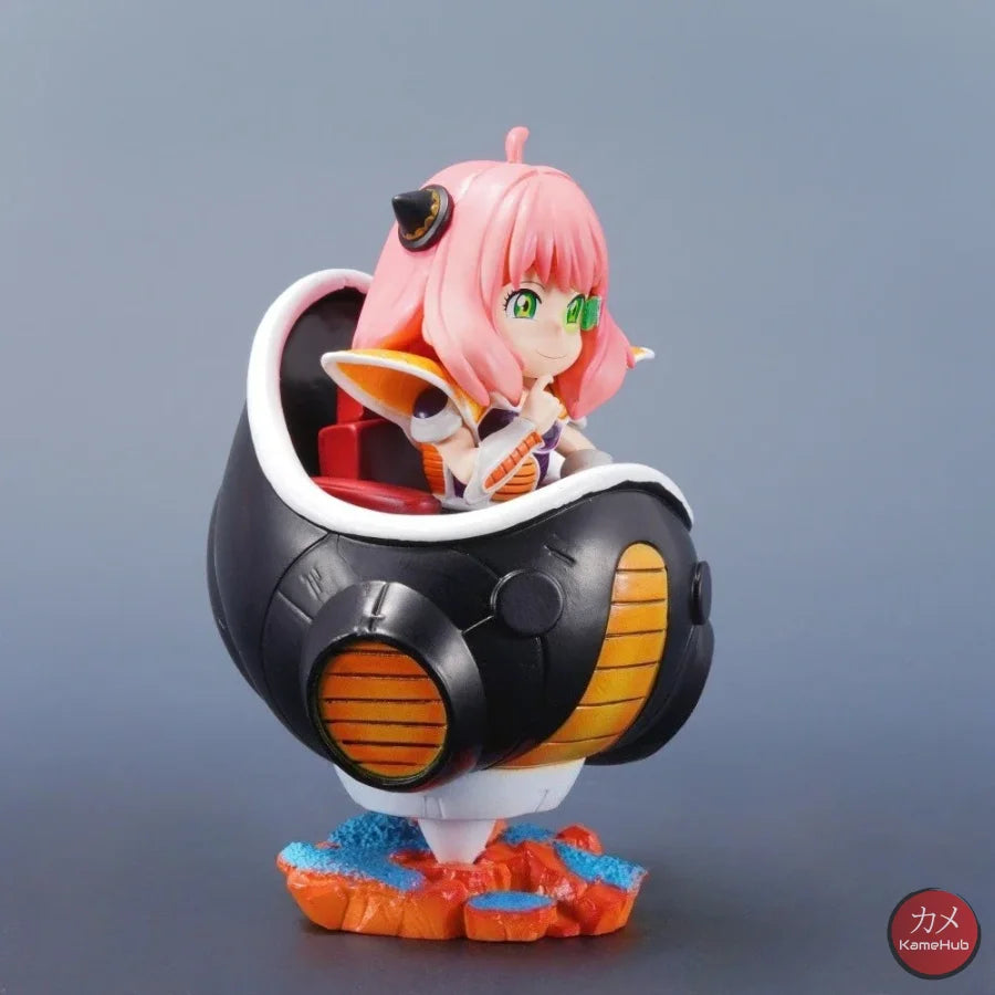 Spy x Family X Dragon Ball Z - Anya Forger Lord Frieza Cosplay Action Figure - Anya Forger 16cm - Action Figure