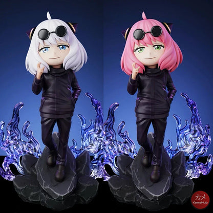 Spy x Family X Jujutsu Kaisen - Anya Satoru GojoCosplay Action Figure - Anya Forger 18cm - Action Figure