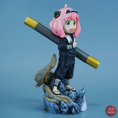 Spy x Family X Naruto - Anya Forger Hiruzen Sarutobi Cosplay Action Figure - Anya Forger 18cm - Action Figure