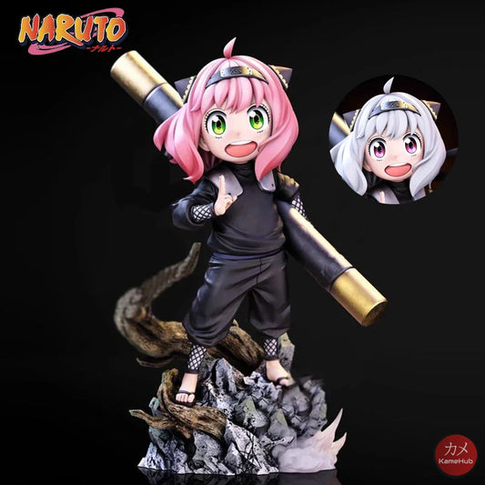 Spy x Family X Naruto - Anya Forger Hiruzen Sarutobi Cosplay Action Figure - Anya Forger 18cm - Action Figure