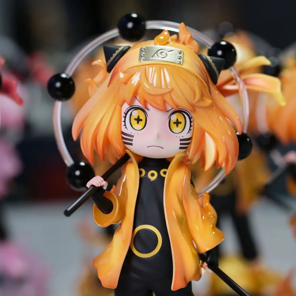 Spy x Family X Naruto Shippuden - Anya Forger Naruto Cosplay Action Figure - Action Figure