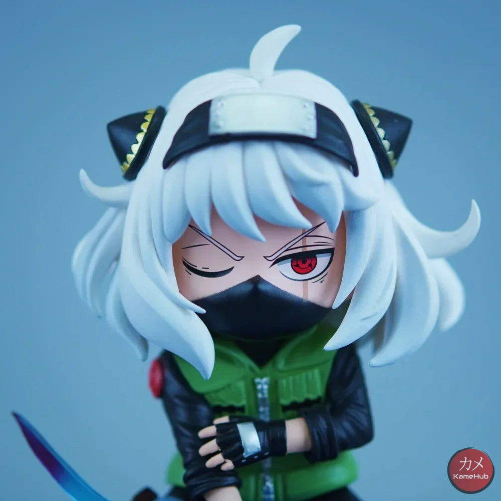 Spy x Family X Naruto Shippuden - Anya Forger Hatake Kakashi Cosplay Action Figure - Anya Forger 19cm - Action Figure