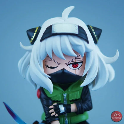 Spy x Family X Naruto Shippuden - Anya Forger Hatake Kakashi Cosplay Action Figure - Anya Forger 19cm - Action Figure