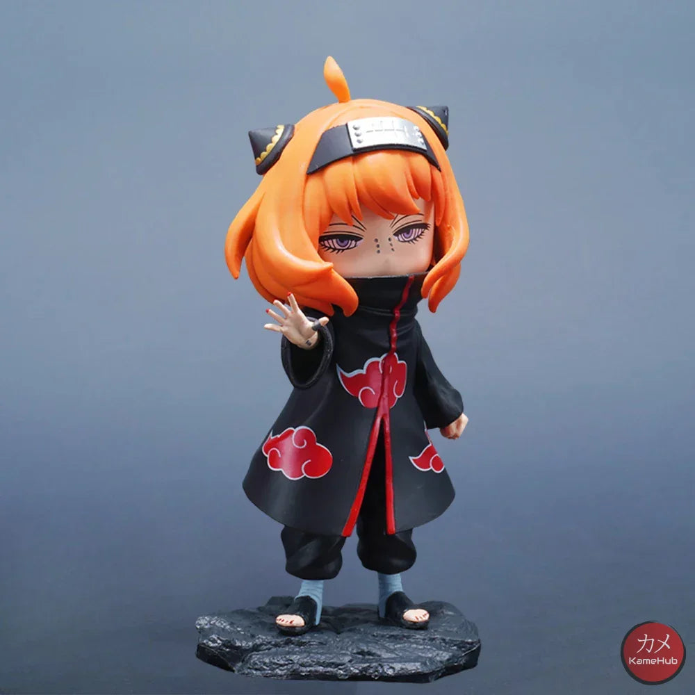 Spy x Family X Naruto Shippuden - Anya Forger Pain Cosplay Action Figure - Anya Forger Shiny 18cm - Action Figure