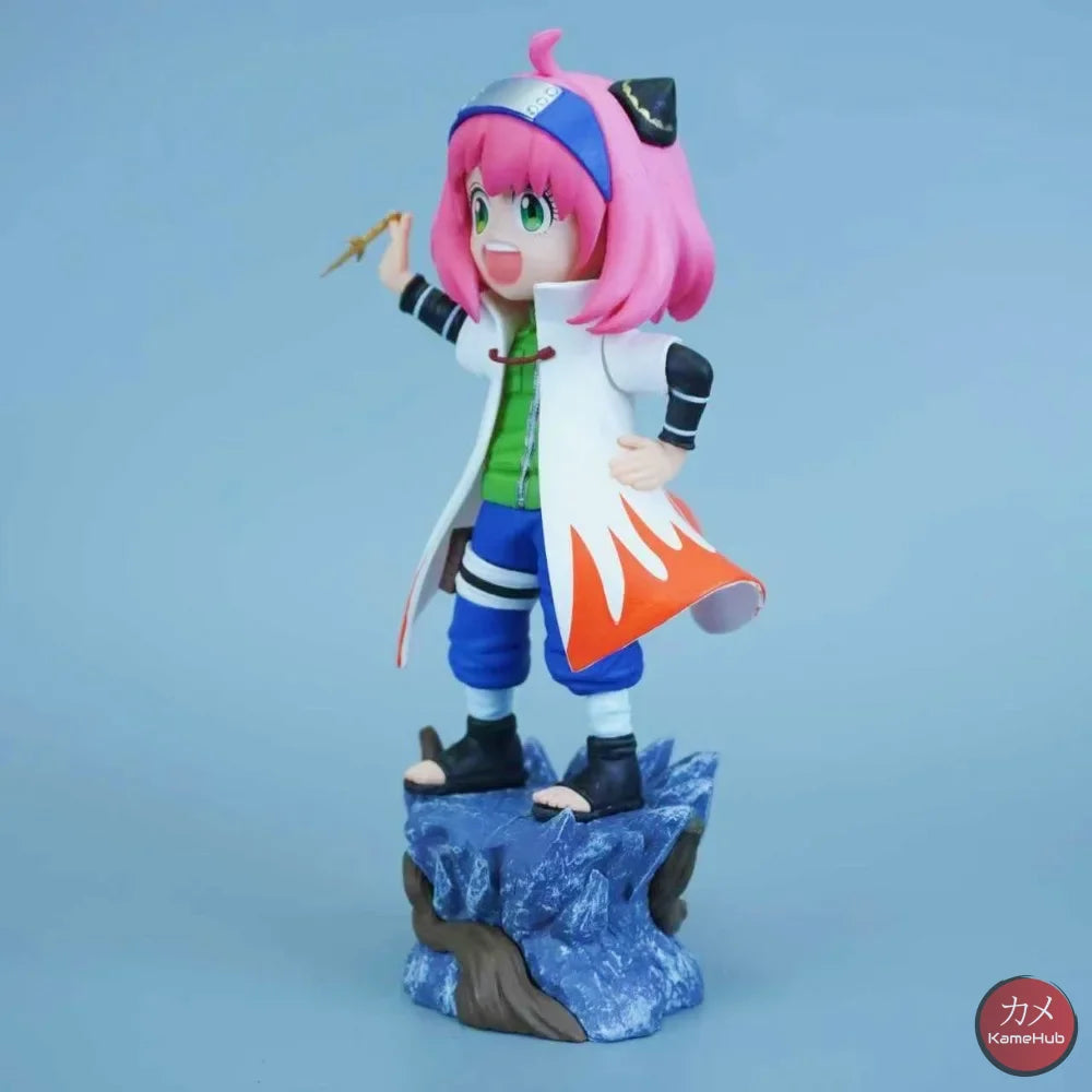 Spy x Family X Naruto Shippuden - Anya Namikaze Minato Cosplay Action Figure - Anya Forger 19cm - Action Figure