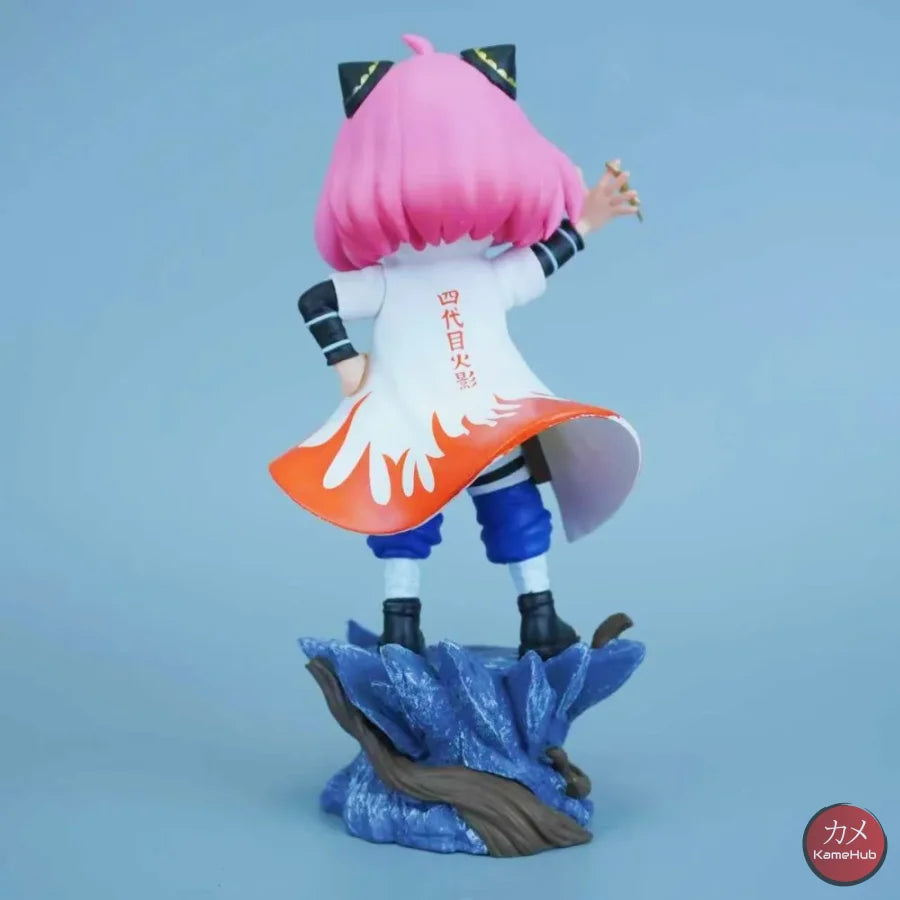 Spy x Family X Naruto Shippuden - Anya Namikaze Minato Cosplay Action Figure - Anya Forger 19cm - Action Figure
