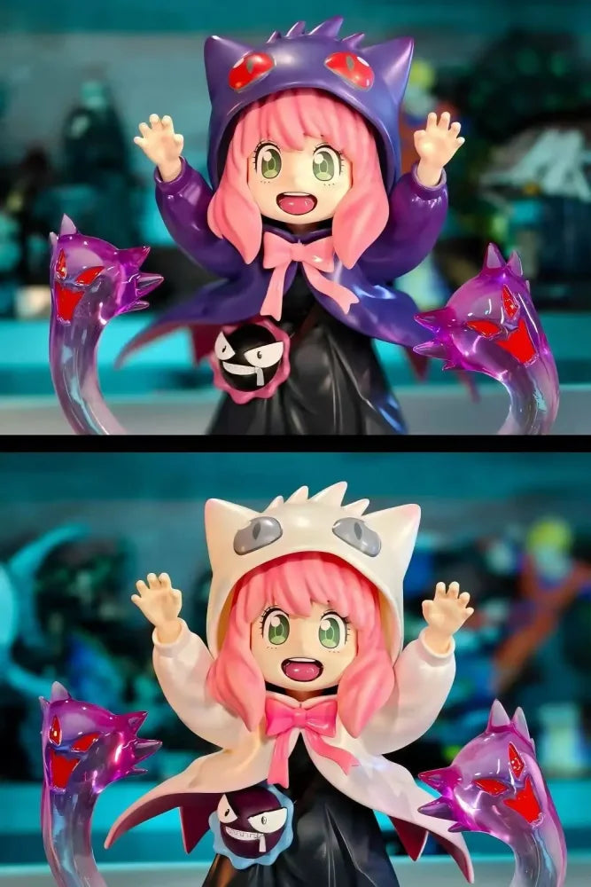 Spy x Family X Pokemon - Anya Forger Gengar Cosplay Action Figure - Action Figure