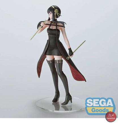 Spy X Family - Yor Briar Forger Thorn Princess Originale Sega Premium Perching Action Figure