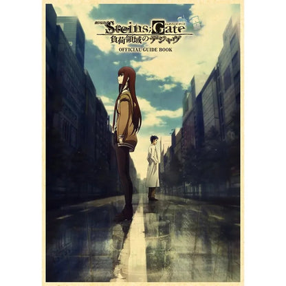 Steins;Gate - Anime Poster Aesthetic In A3 Hd