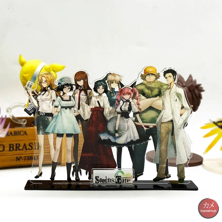 Steins;Gate - Stand In Acrilico Personaggi Principali Poster