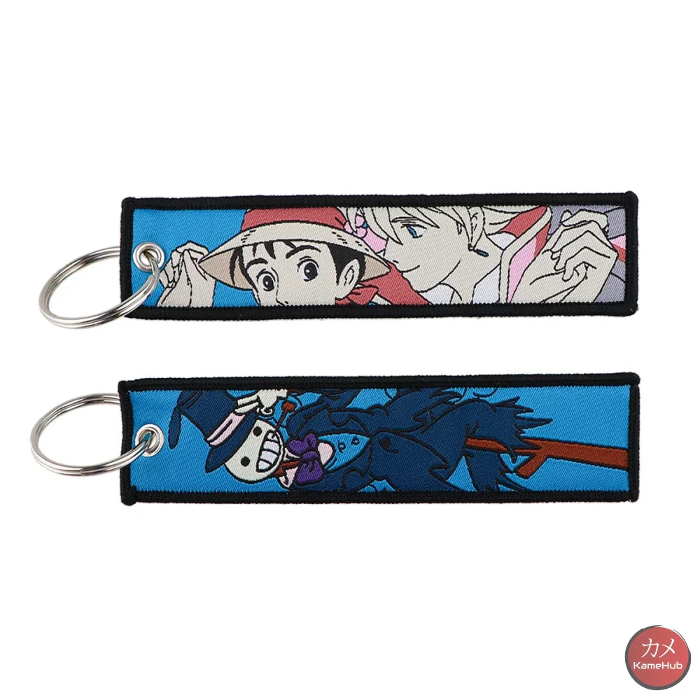 Studio Ghibli - Portachiavi in Tessuto Film Anime - Howl’s Moving Castle 1 - Accessori