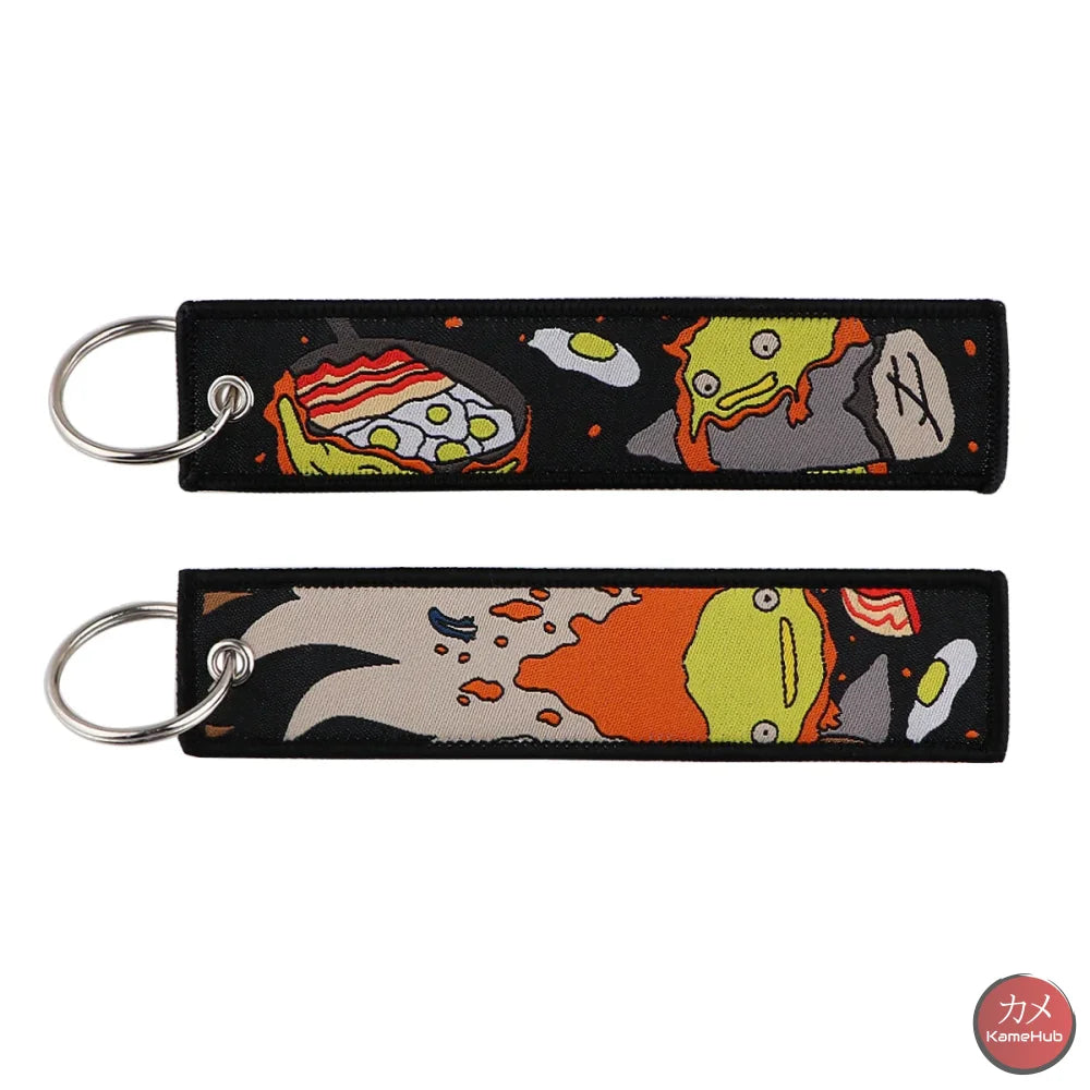 Studio Ghibli - Portachiavi in Tessuto Film Anime - Howl’s Moving Castle 2 - Accessori
