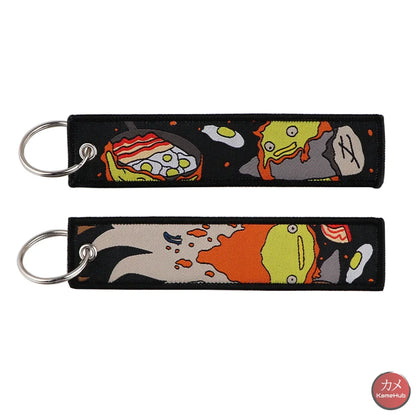 Studio Ghibli - Portachiavi in Tessuto Film Anime - Howl’s Moving Castle 2 - Accessori