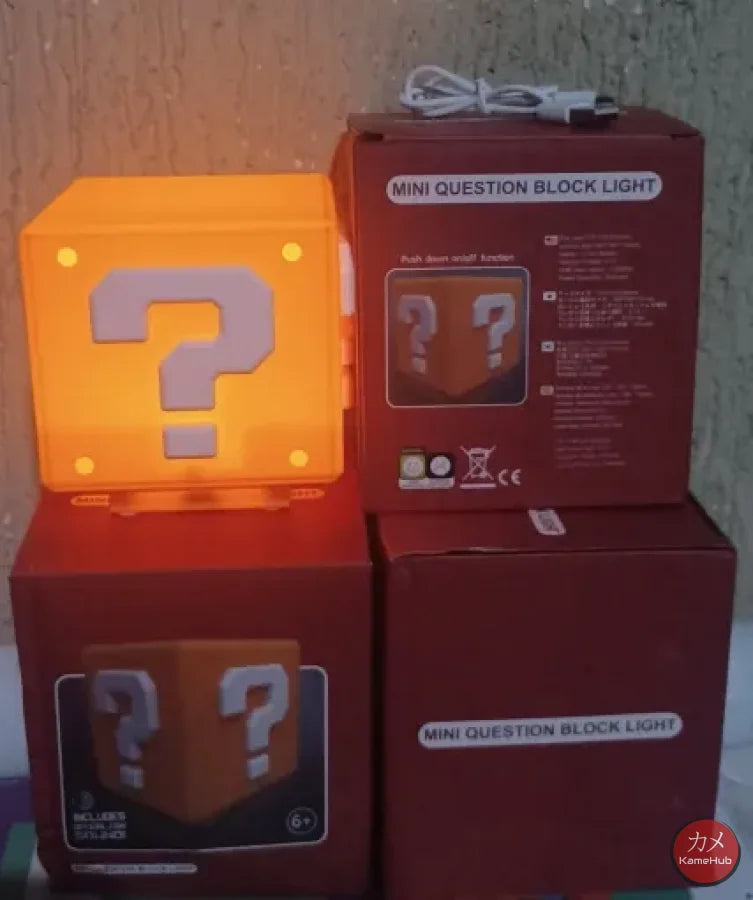 Super Mario Bros - Lampada Led Usb Gadget