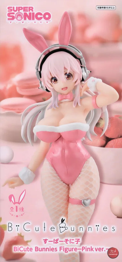 Super Sonico - Action Figure Ecchi Furyu Bicute Bunnies 30Cm