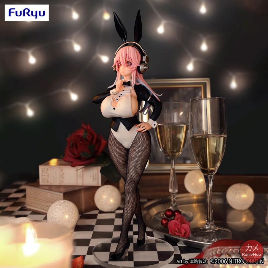 Super Sonico - Action Figure Ecchi Bunny Maid Furyu Bicute Bunnies 30Cm