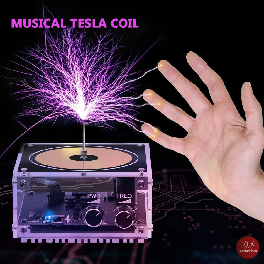 Tesla Coil - Generatore Di Elettricità A Ritmo Musica Gadget