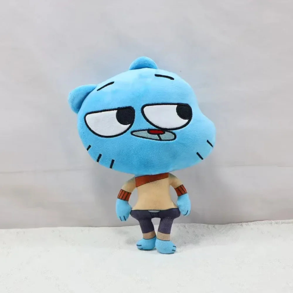 The Amazing World of Gumball - Morbidi Peluche della Famiglia Watterson - Peluches