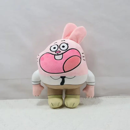 The Amazing World of Gumball - Morbidi Peluche della Famiglia Watterson - Peluches