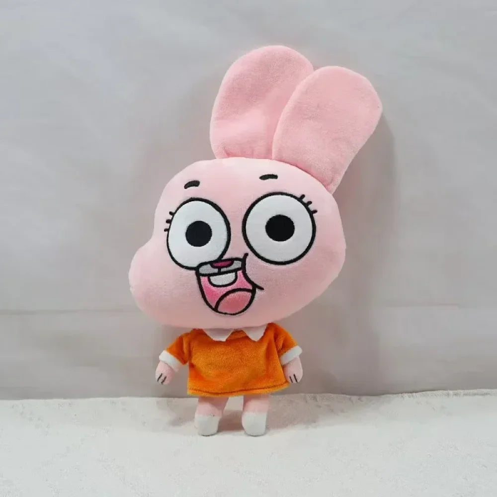 The Amazing World of Gumball - Morbidi Peluche della Famiglia Watterson - Peluches