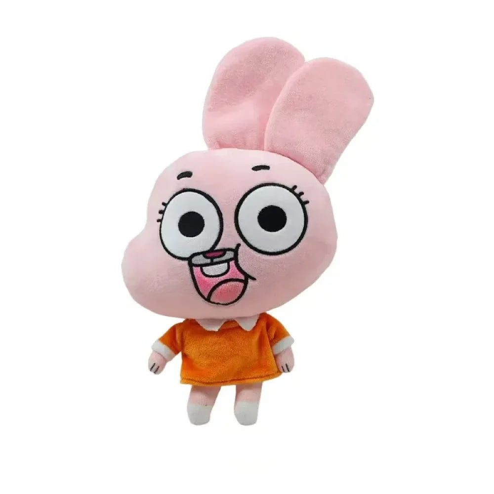 The Amazing World of Gumball - Morbidi Peluche della Famiglia Watterson - Peluches