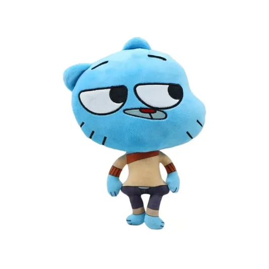 The Amazing World of Gumball - Morbidi Peluche della Famiglia Watterson - Peluches