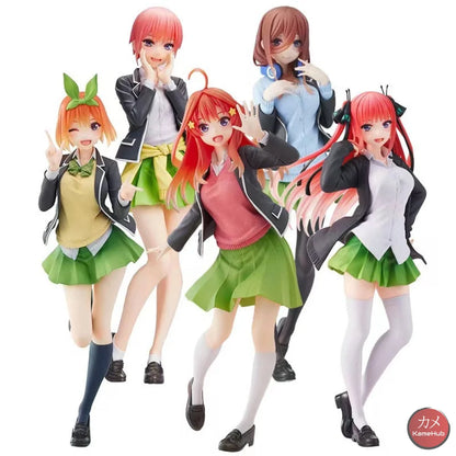 The Quintessential Quintuplets / Go-Tbun No Hanayome - Action Figure Taito Sega Replica Set 5 Pezzi