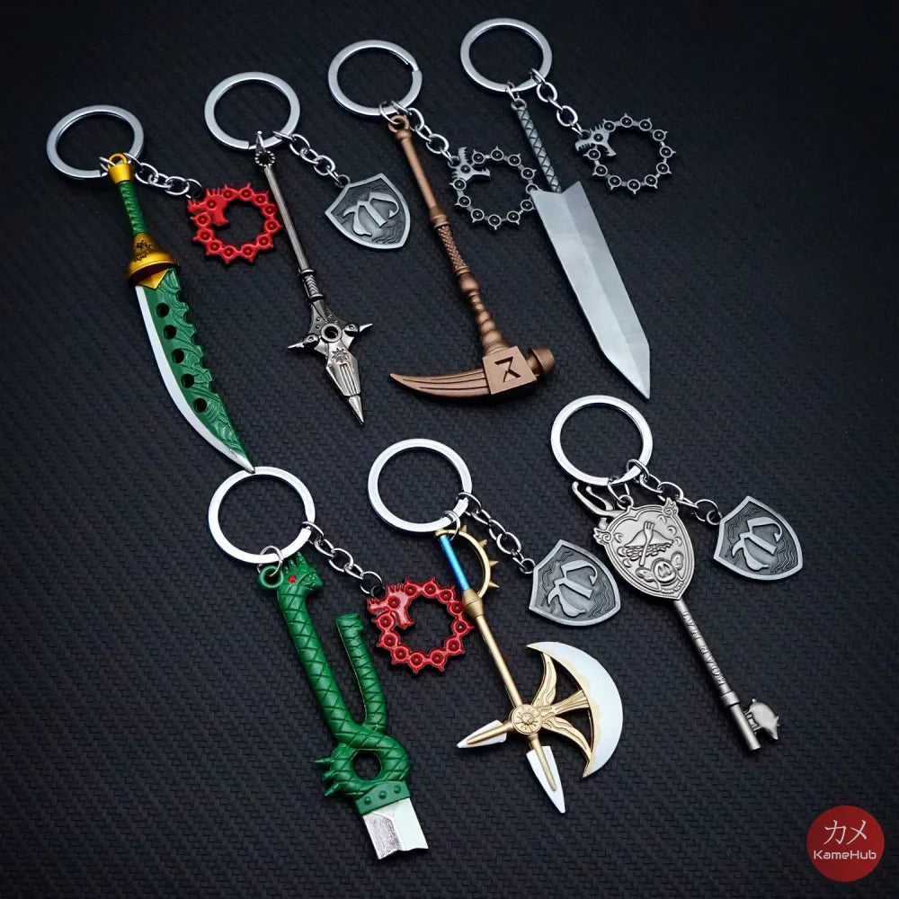 The Seven Deadly Sins / Nanatsu No Taizai - Tesori Sacri Portachiavi Accessori
