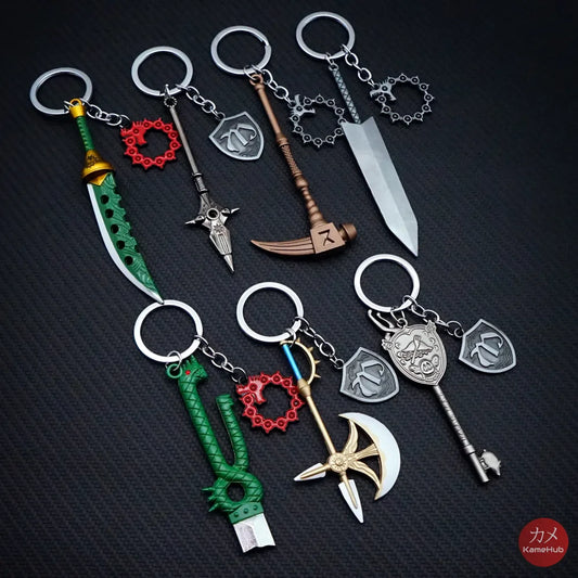 The Seven Deadly Sins / Nanatsu No Taizai - Tesori Sacri Portachiavi Accessori