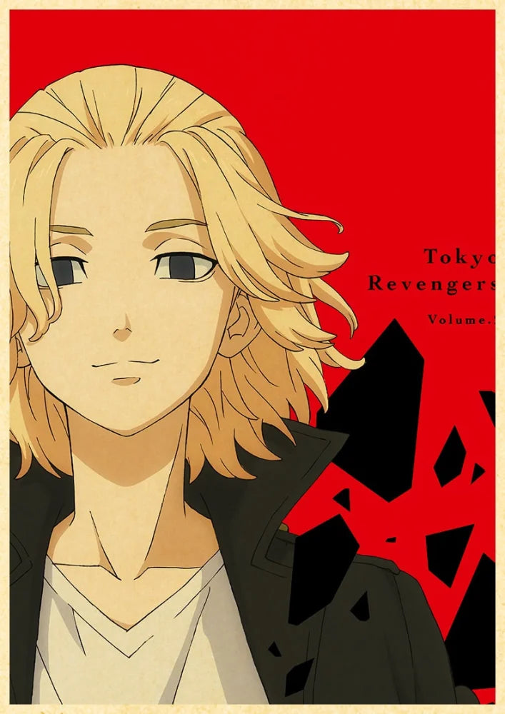 Tokyo Revengers - Anime Poster Manji Gang Aesthetic In A3 Hd