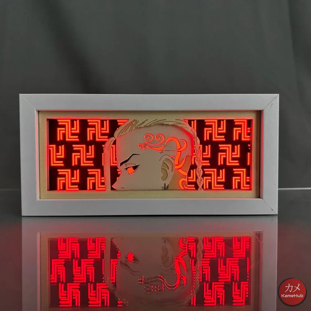 Tokyo Revengers - Mikey e Draken Light Box 3D con Luce Led Draken / 1 Colore Predefinito Gadget