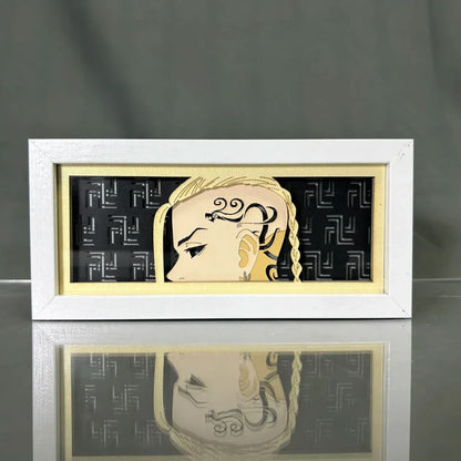 Tokyo Revengers - Mikey e Draken Light Box 3D con Luce Led Gadget