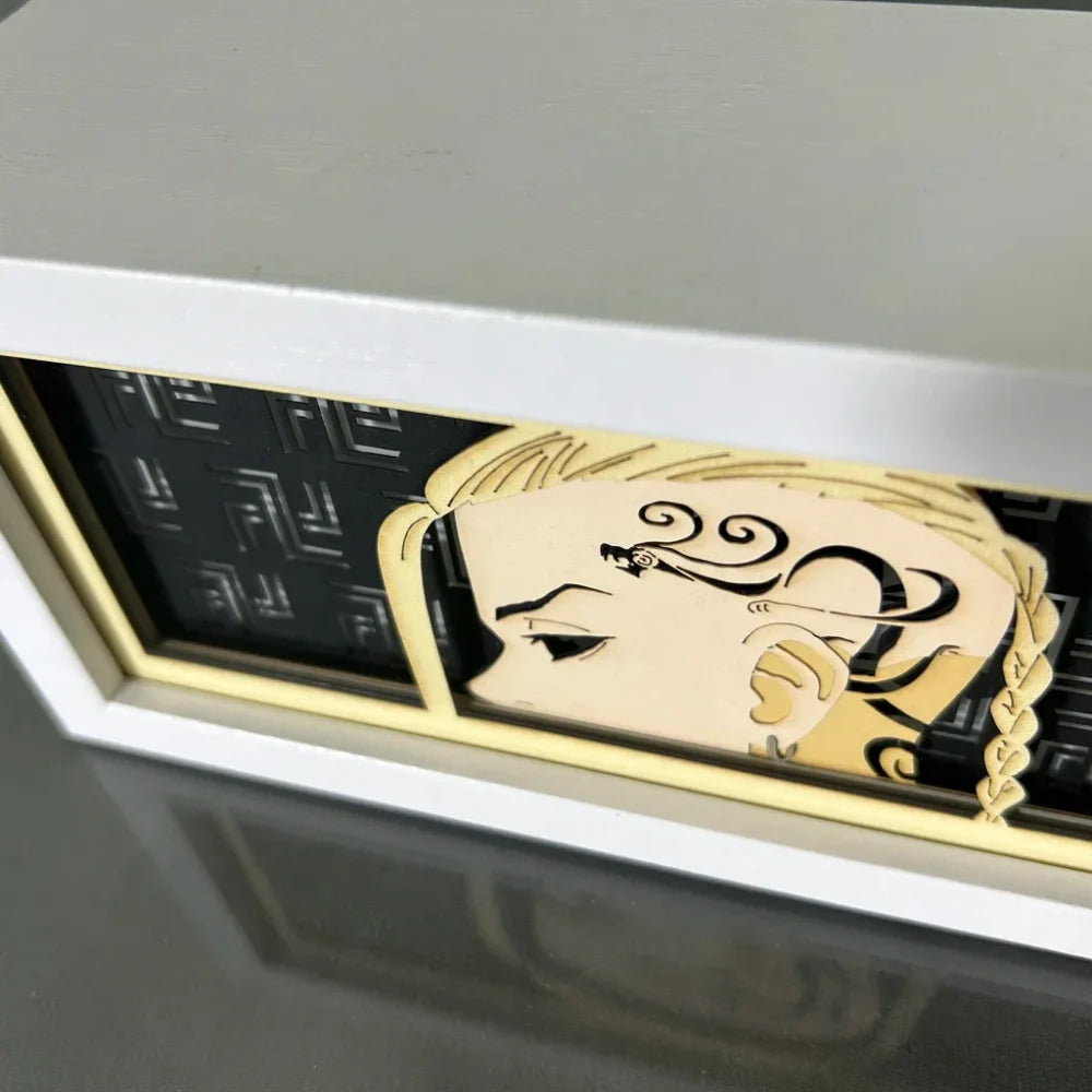 Tokyo Revengers - Mikey e Draken Light Box 3D con Luce Led Gadget