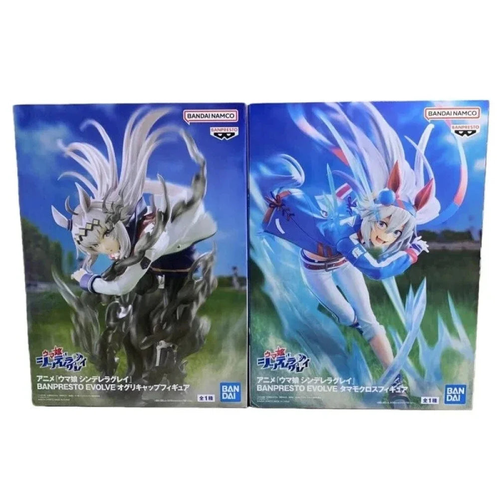 Uma Musume Pretty Derby - Tamano Cross e Oguri Cap Action Figure Bandai Banpresto Evolve - Action Figure