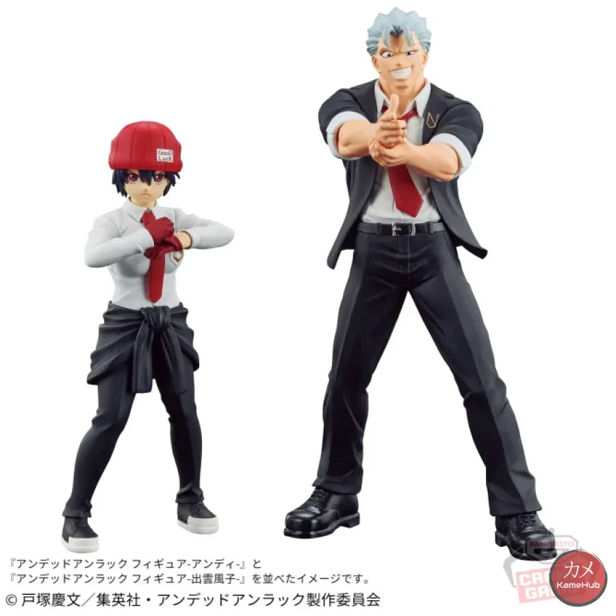 Undead Unluck - Andy E Fuko Izumo Action Figure Bandai Banpresto